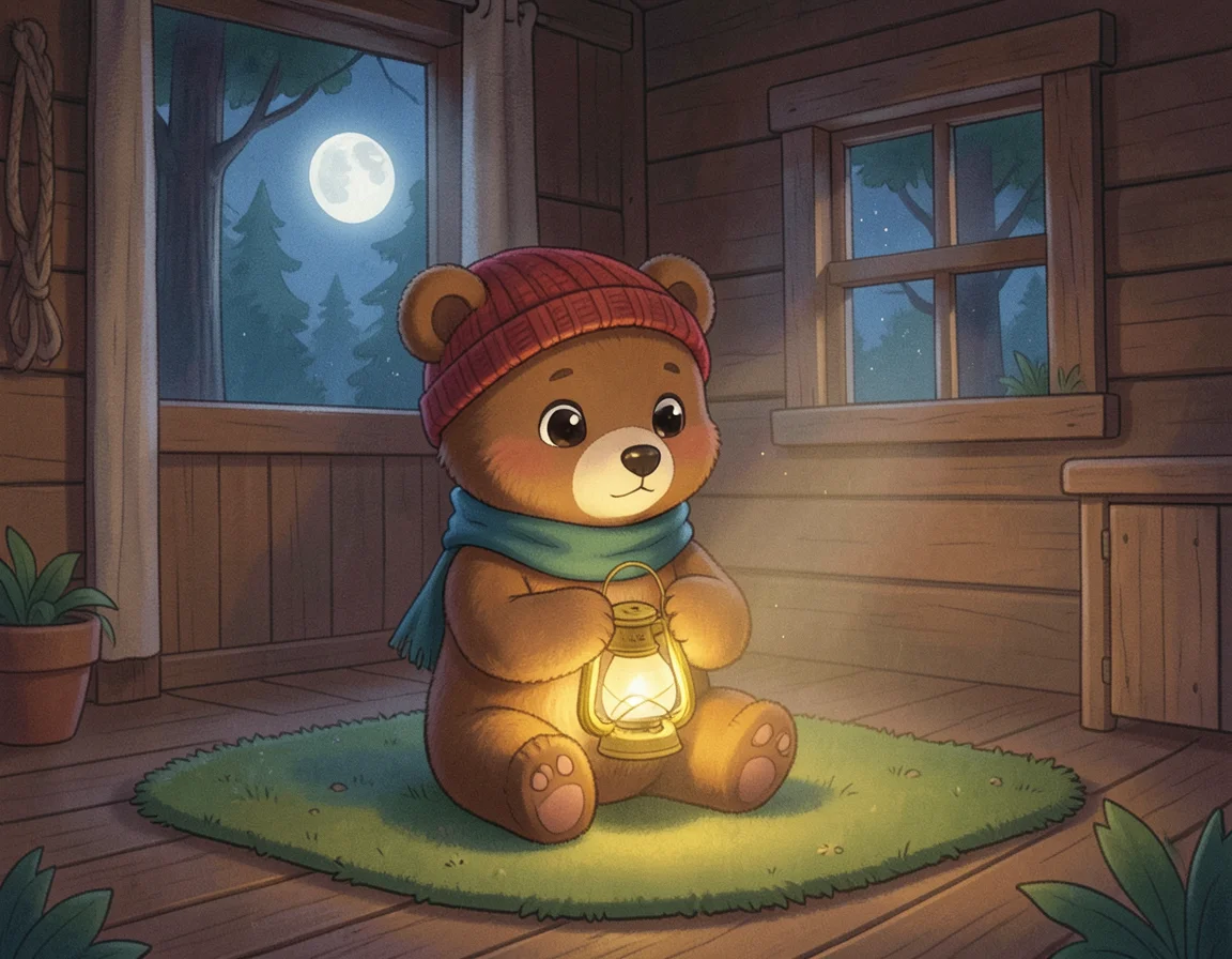 The Bear Cub Who Heard a Tiny Tap