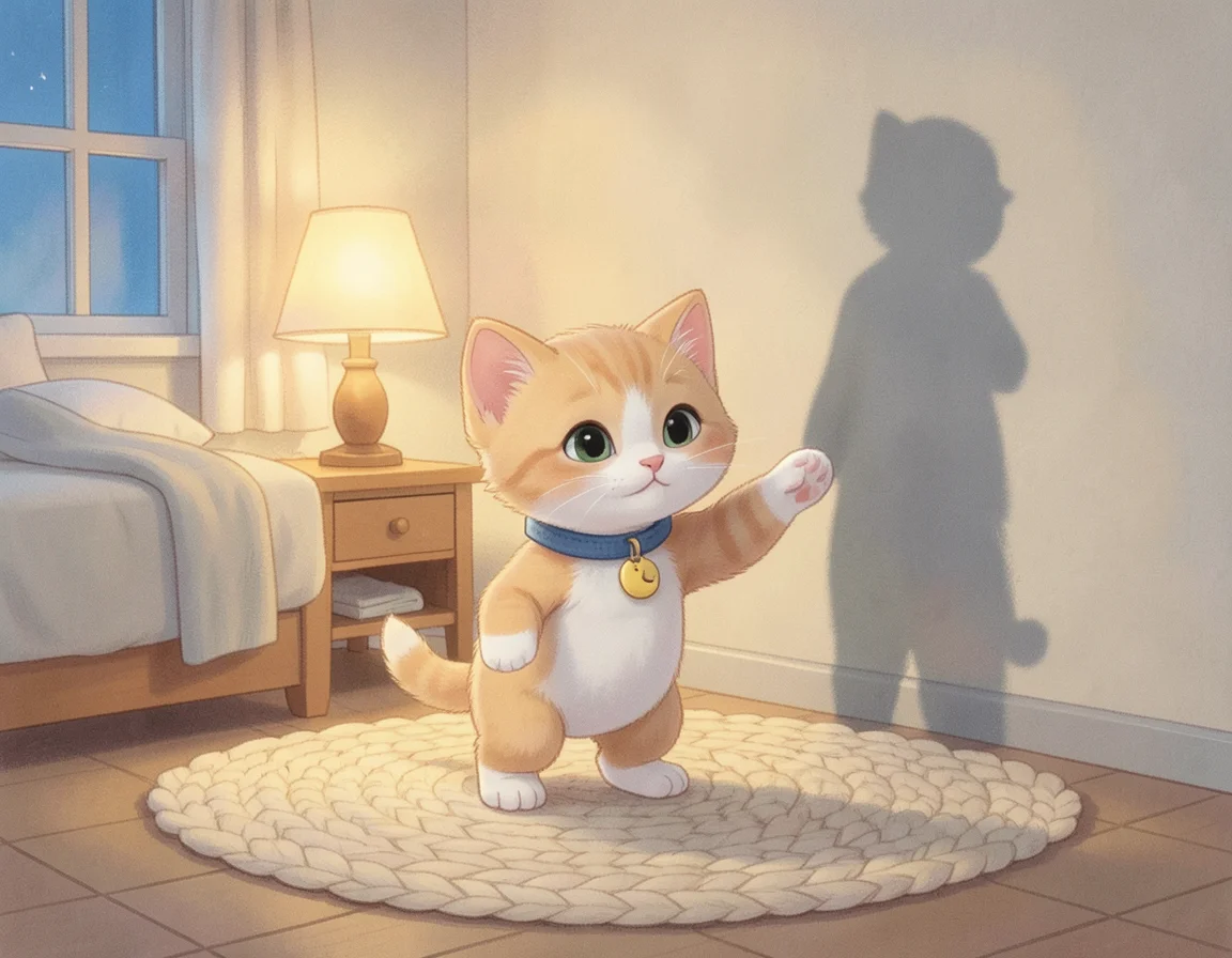 The Kitten Who Chased One Last Shadow
