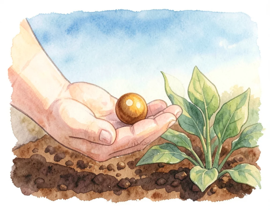 The Sleepy Seed Under the Soil