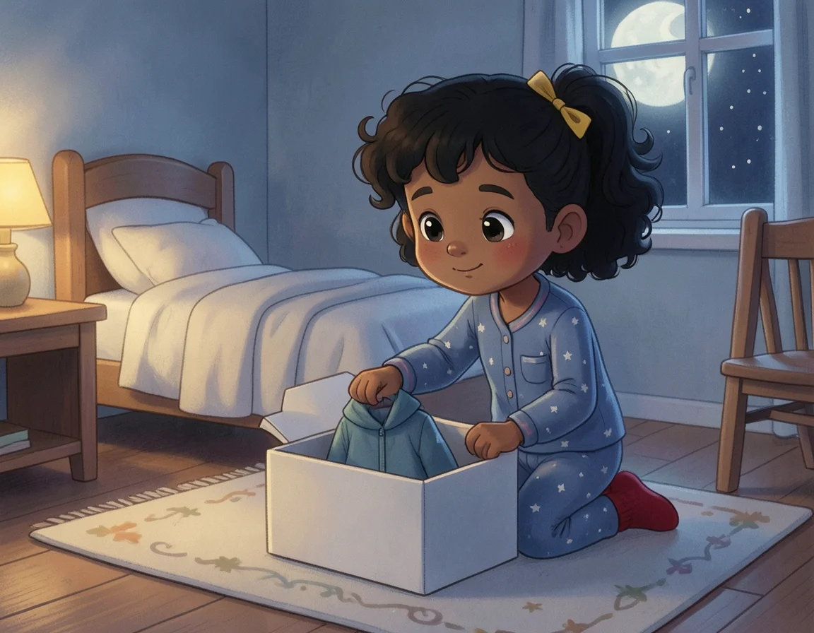 The Girl Who Packed Tomorrow Into a Shoebox