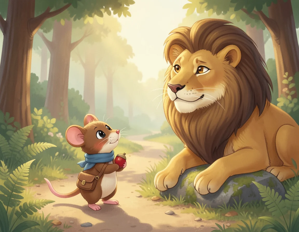 The Mouse Who Remembered a Laughing Lion