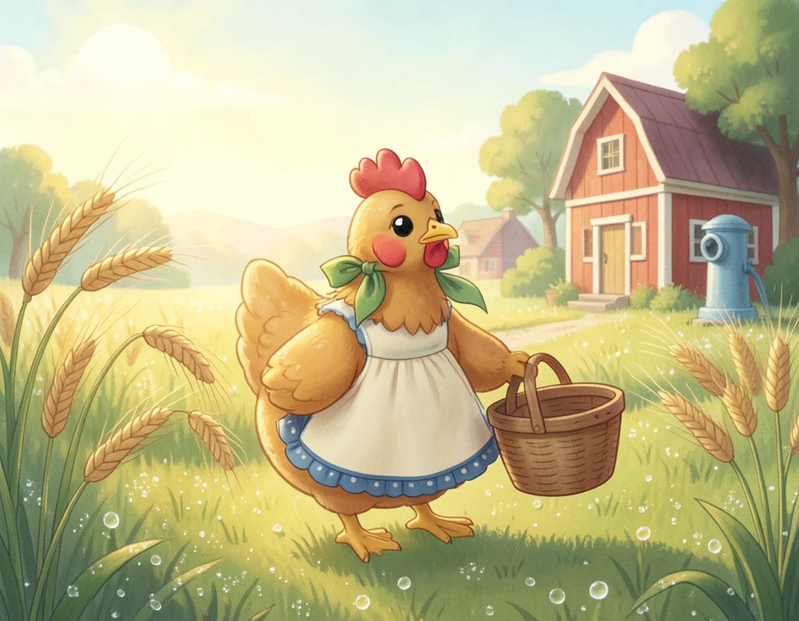 The Little Hen Who Counted the Helpers