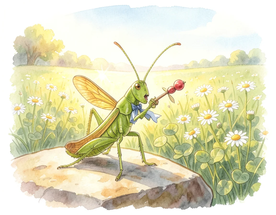 The Grasshopper Who Borrowed Winter From the Ant