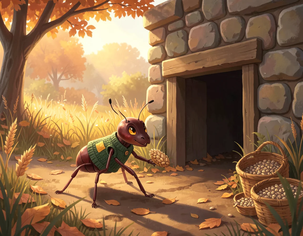 The Ant Who Would Not Lend Winter Away