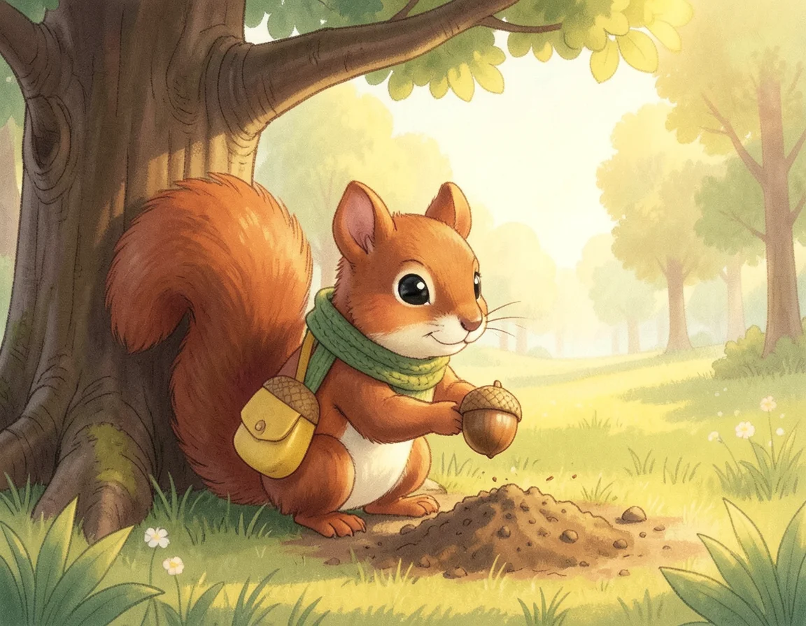 Where Do Squirrels Hide Their Snacks?