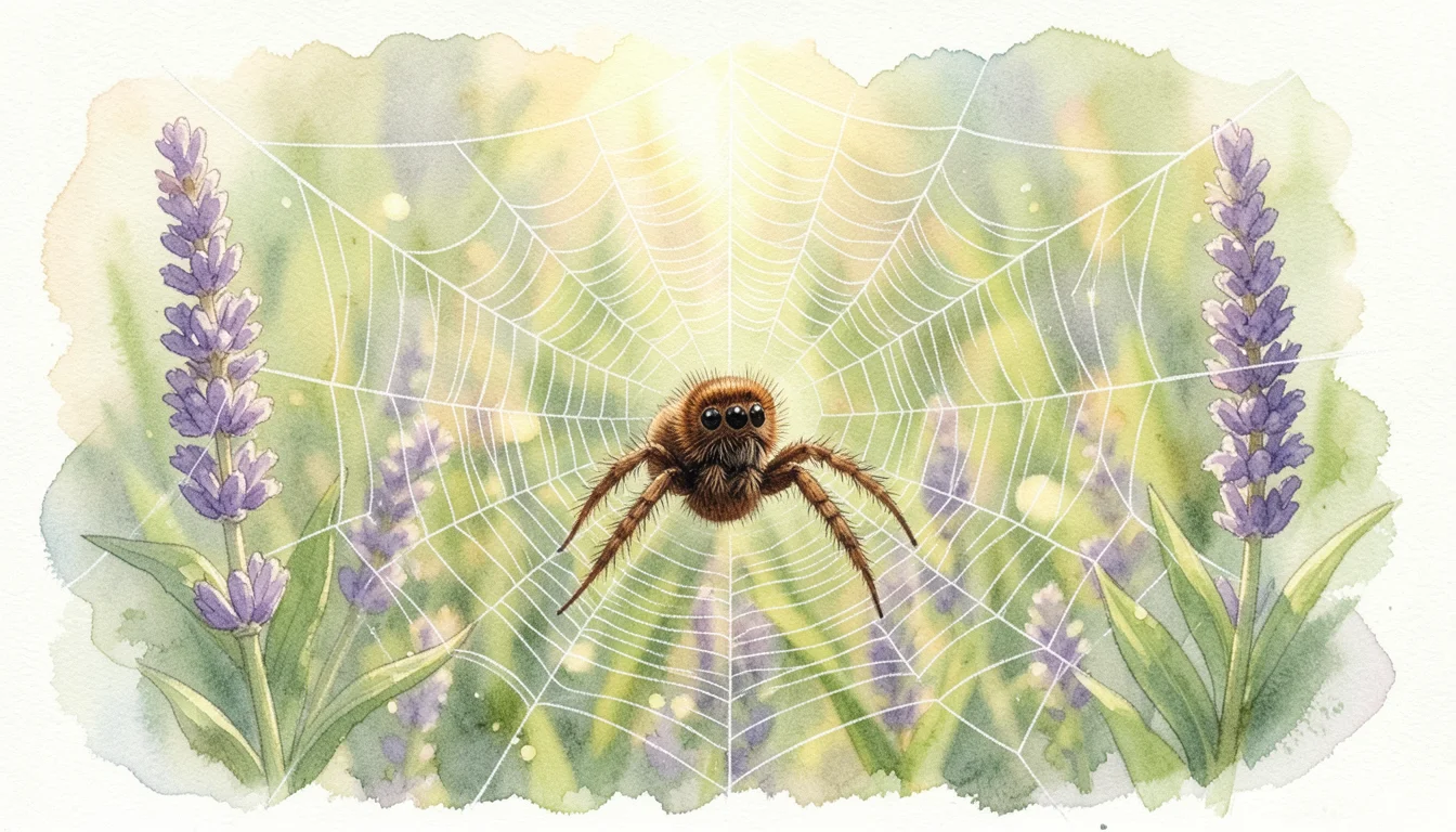 How Does a Spider Know Something Touched Its Web?