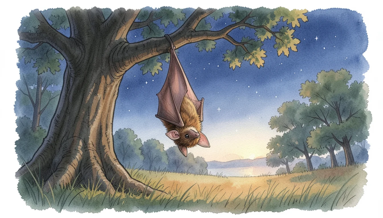 How Does a Bat Find a Moth in the Dark?