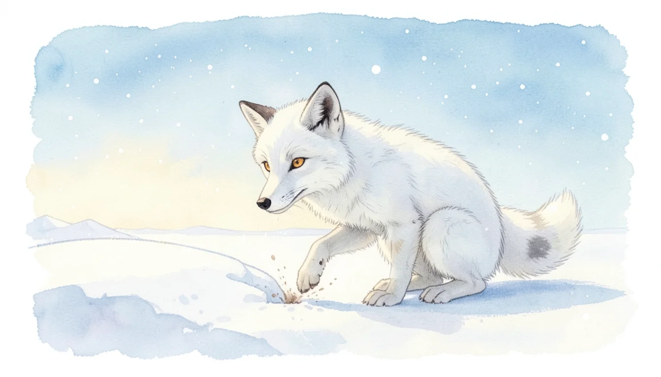 Why Does the Arctic Fox Change Its Coat?