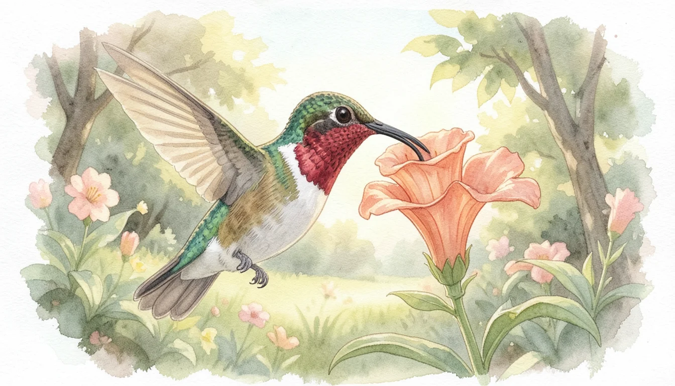 The Hummingbird That Had to Eat All Day