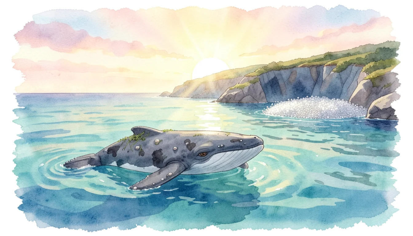 Why Would a Whale Carry a Garden on Its Back?