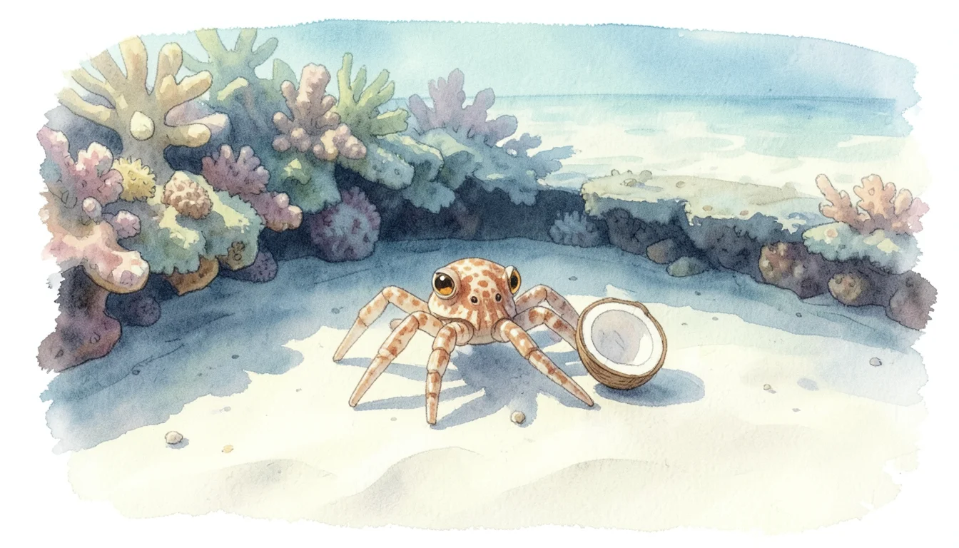 The Octopus That Made a Door From Coconut Shells