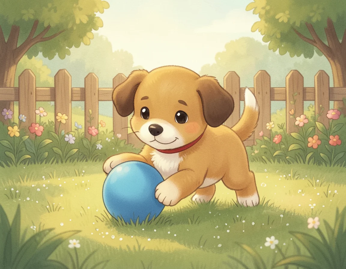 The Puppy Who Kept Losing His Ball