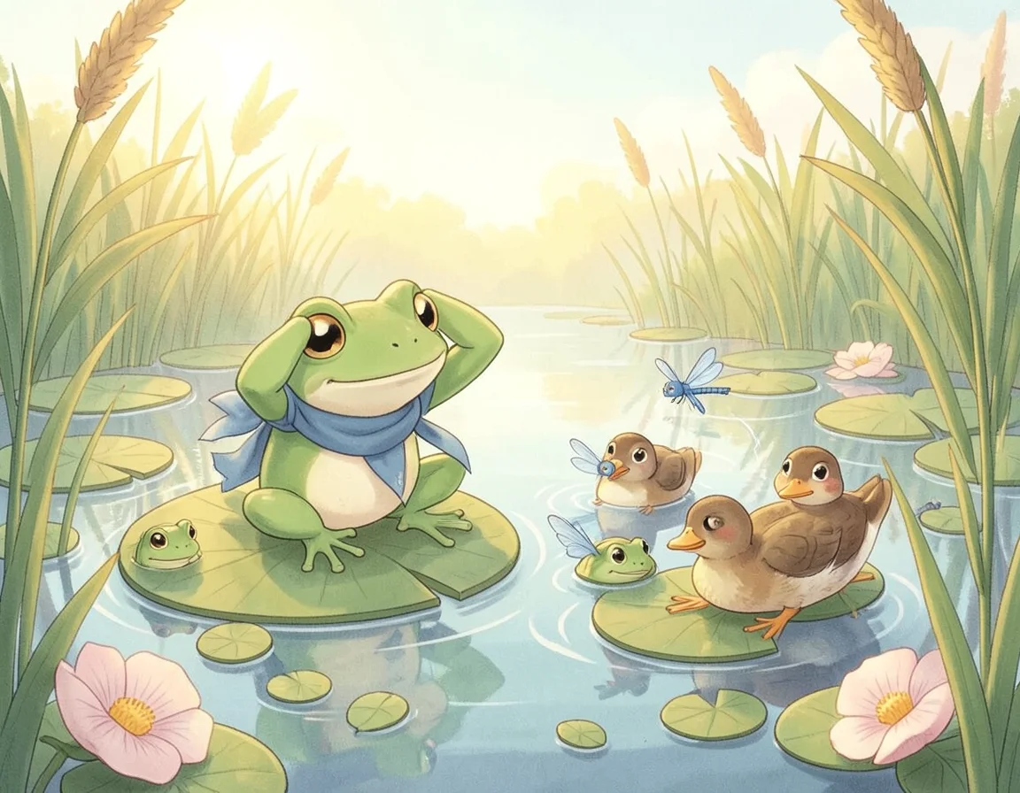 The Frog Who Wanted a Quieter Pond