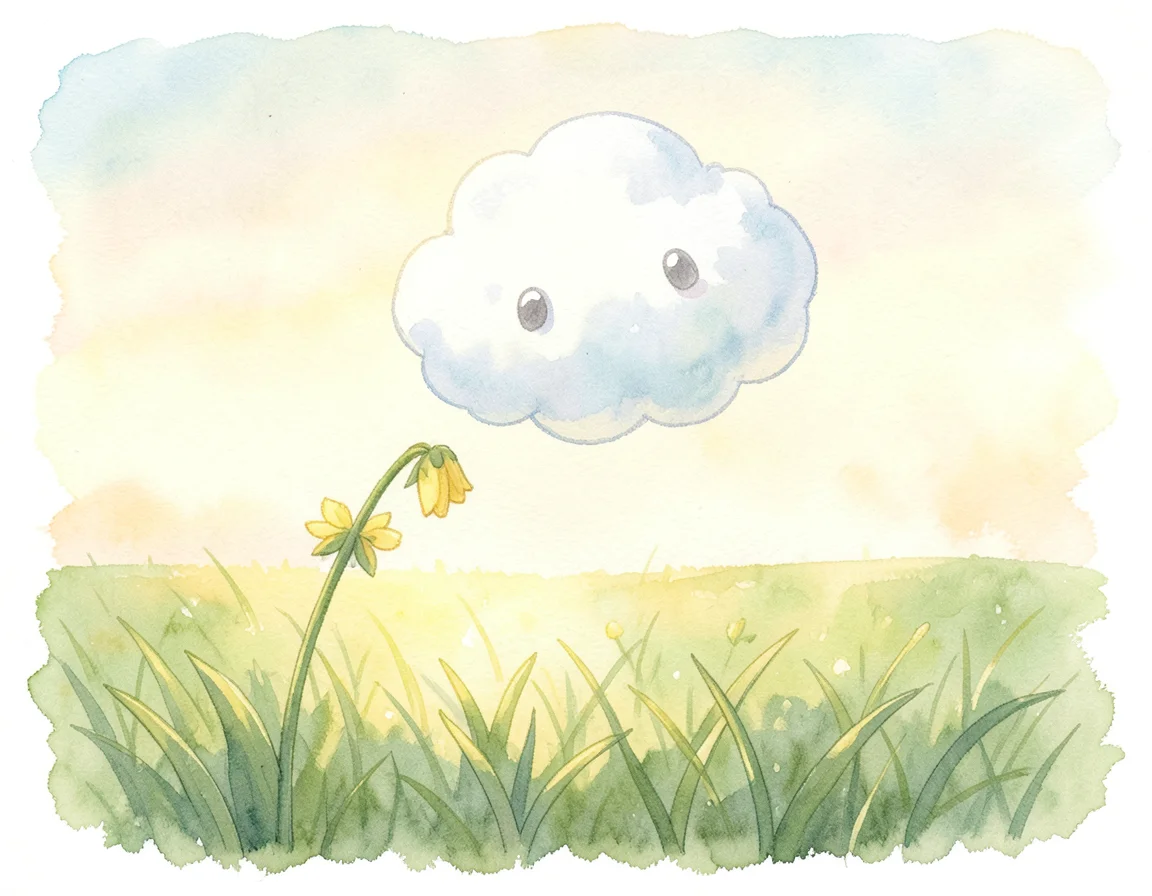 The Little Cloud Who Could Not Rain
