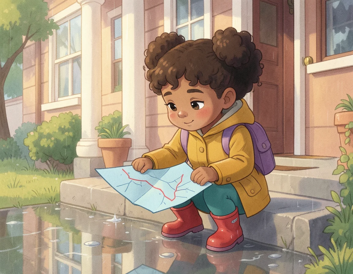 The Map That Changed Every Time Mina Blinked