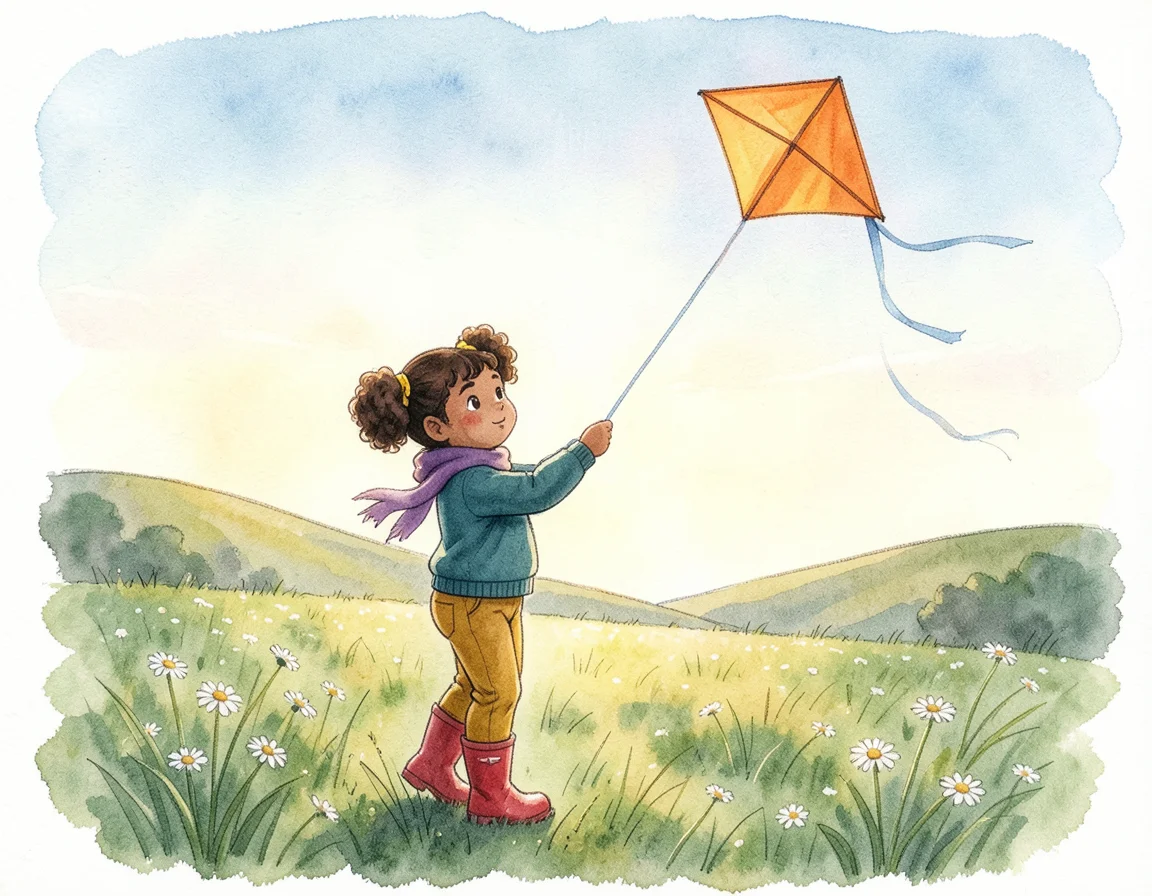 Amina's Kite Got Stuck in a Cloud