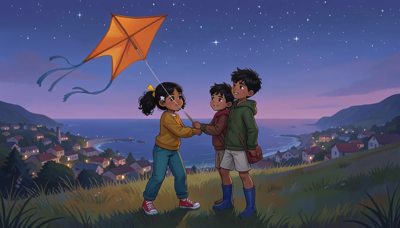 The Moon Sent Back Our Missing Kite