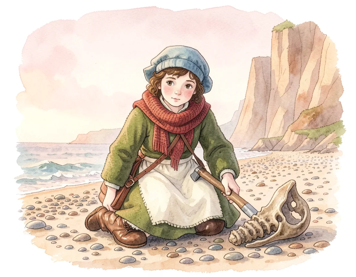Mary Anning Dug Up a Monster Before Breakfast