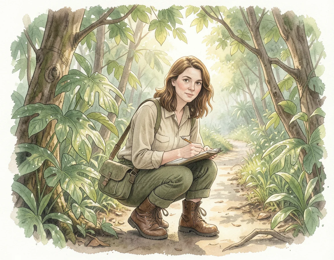 Jane Goodall Waited Until the Chimpanzees Came Close