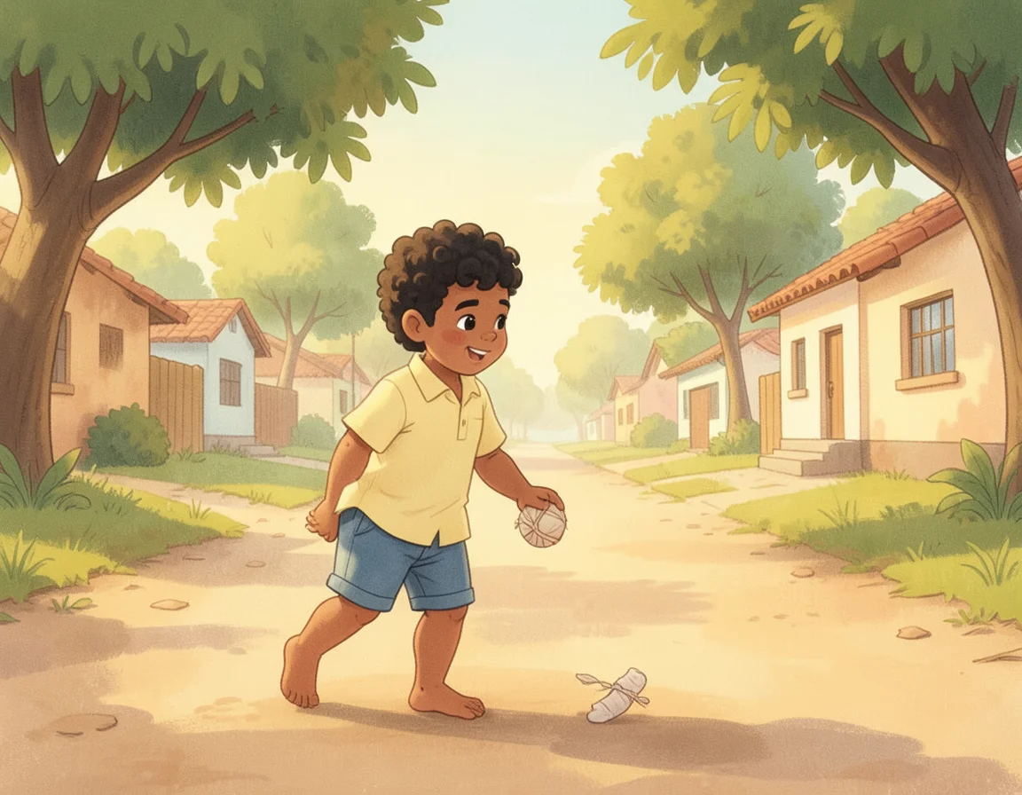 Pele Made a Ball Dance Barefoot
