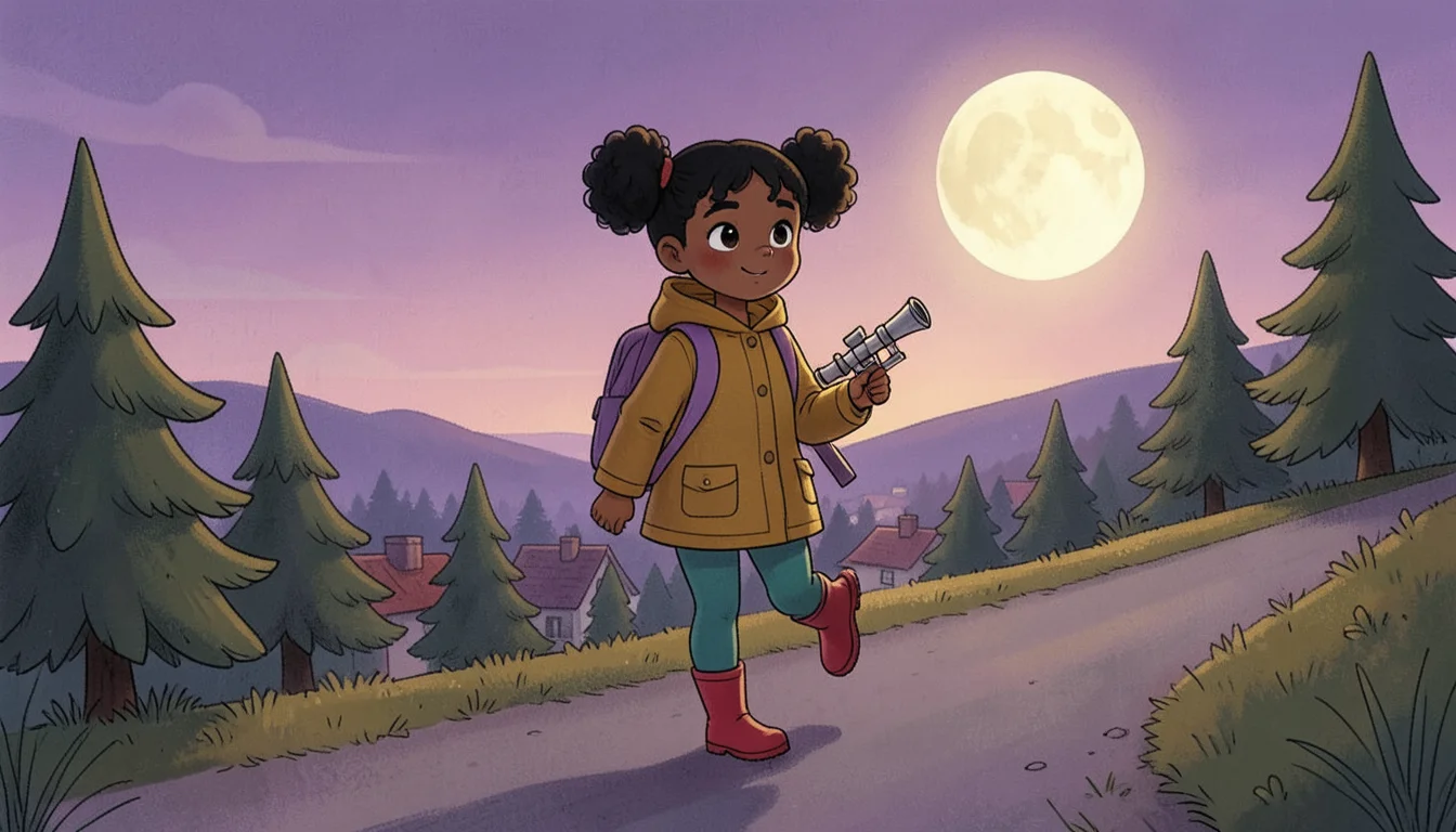 Why Does the Moon Seem to Chase Us Home?