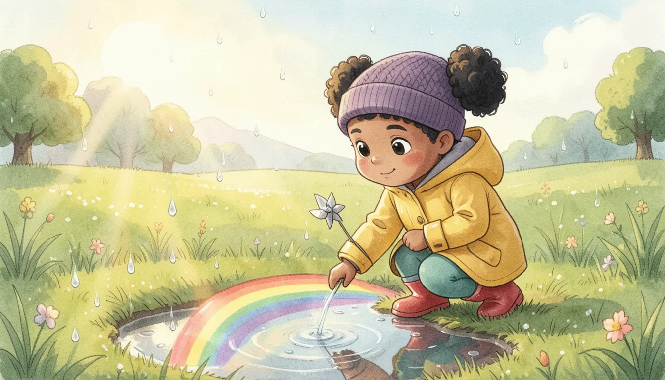 Why Does a Rainbow Disappear When We Run Toward It?